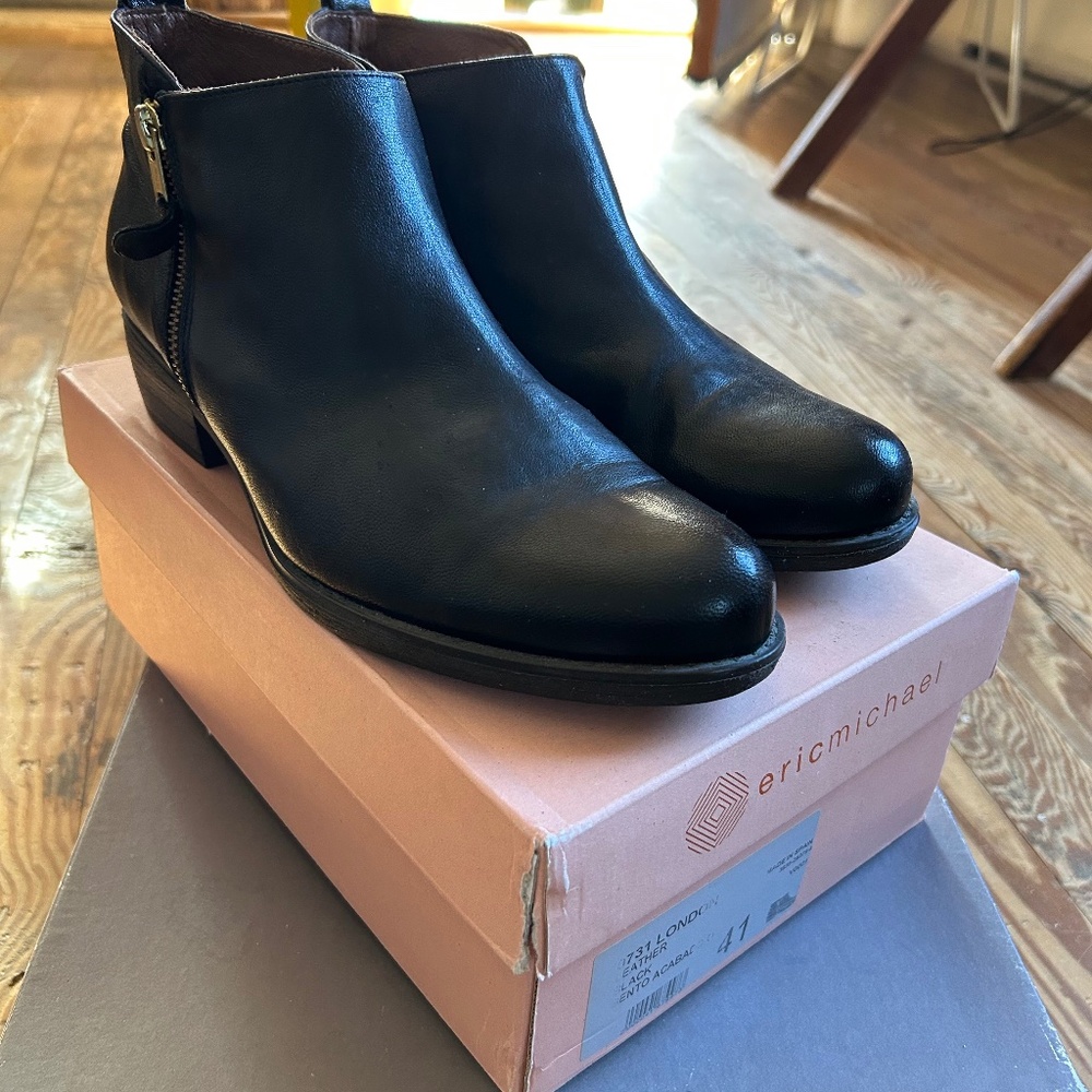 eric michael Ankle Boot, Black, Size 41